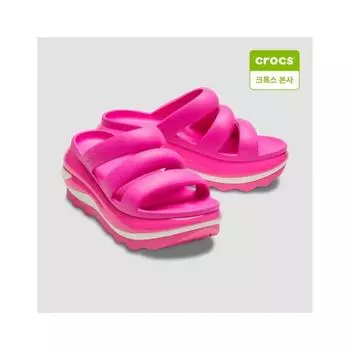 Crocs Unisex Mega Crush Triple Strap 209842 6tw 6TW pink crush/M5W7