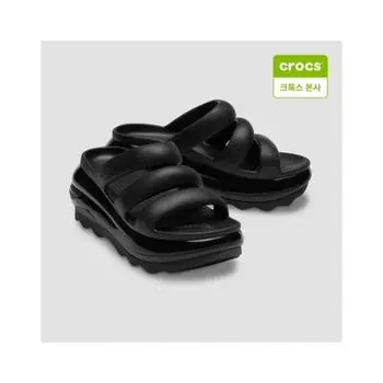 Crocs Унисекс Mega Crush тройной ремешок 209842 001 001 black/M7W9