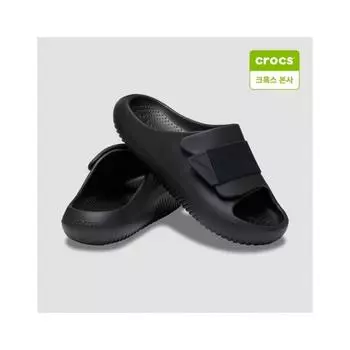 Crocs Unisex Mellow Luxe Recovery Slide 209413 001 001 (black)/M8W10