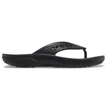 Crocs Унисекс Сандалии Baya Divisible Flip 30см, Черные, чёрный