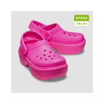 Crocs Unisex Stomp Clog 209347 6tw 6TW pink crush/M4W6