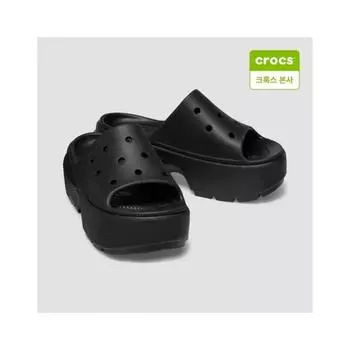 Crocs Unisex Stomp Slide 209346 001 001 black/M4W6