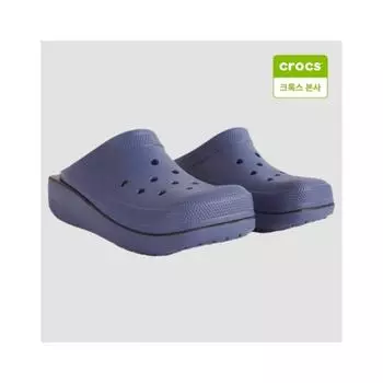 Crocs Унисекс Тупой носок окрашенный слайд 210123 402 402 BIJU BLUE/M4W6
