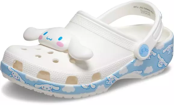 Crocs унисекс взрослые классические Hello Kitty 7 мужские сабо, корица, женские/5