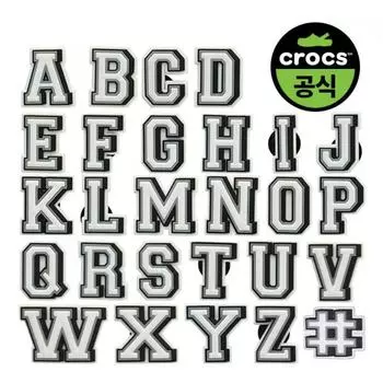 Crocs Выберите 1 из 27 официальных алфавитов Crocs 06_F (20SF10006999)/000