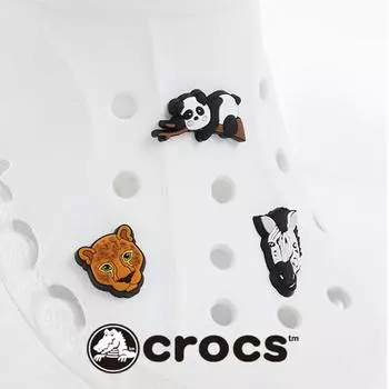 Crocs Wild Animal Set Of 3 Gibbitz 10008693/1