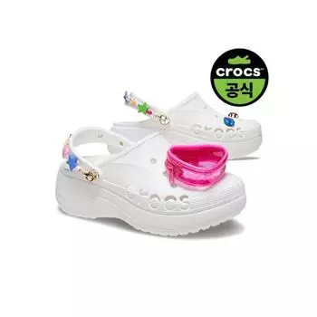 CrocS Women S Baya midSummer Clog Wwm WINTER WHITEMULTIZ1LIW6230
