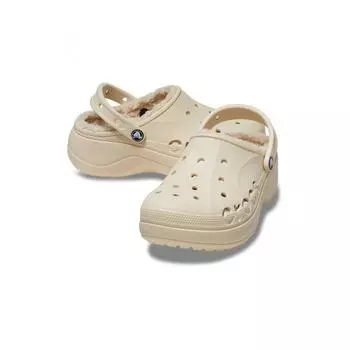 CrocS Women S Baya Platform Lined Clog Wwy 24fwcl208708 WINTER WHITEZ11S/230