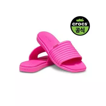 Crocs Женские горки Miami Slide Pkcr PINK CRUSH Z6TW W8 250