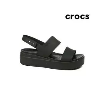 Crocs женские Brooklyn Low Wedge черные 206453 060 W7240