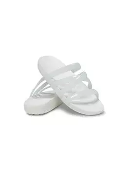 Crocs женские Crocs Splash глянцевые ремни Wt 23SwSd208537 WHITE Z100/230
