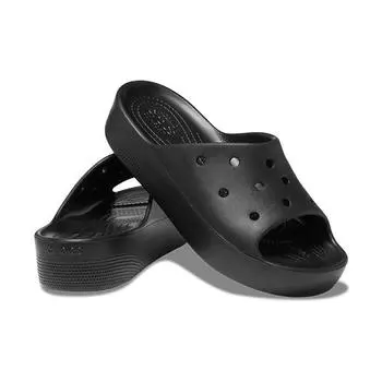 Crocs женские классические шлепанцы на платформе Bk 24SwSd208180 BLACK Z001/W6 230