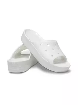 Crocs женские классические шлепанцы на платформе WT 24SWSD208180 WHITE Z100/230