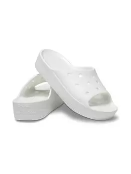 Crocs женские классические шлепанцы на платформе WT 23SWSL208180 WHITE Z100/230