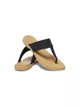 CrocS женские S CrocS Tulum Flip W Bkt 23SWfp206752 BLACKTAN Z00W/230