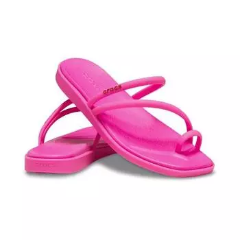 Crocs женские сандалии Miami Toe Loop Pkcr 24swsd209862 PINK CRUSH Z6TW/W7 240