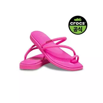 Crocs Женские сандалии Miami Toe Loop Pkcr PINK CRUSH Z6TW W7 240