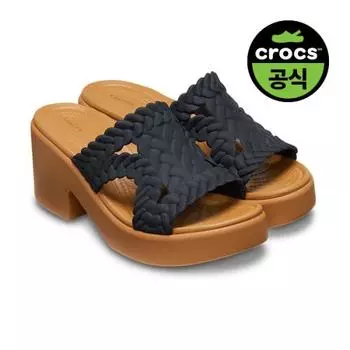CrocS женские туфли Brooklyn Woven Slide Heel Bk 24SwSd209979 BLACK Z001/W7 240
