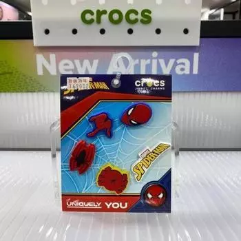 Crocs Zibbitz 5 Pack Spider Man 10010007 Spider-Man