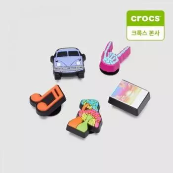 Crocs Zibbitz Funky Road Trip Set Of 5 Funky Road Trip Set of 5 (10010278)