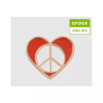 Crocs Знак Мира Сердце Gbitz 10010186 shuffle/one sizefree