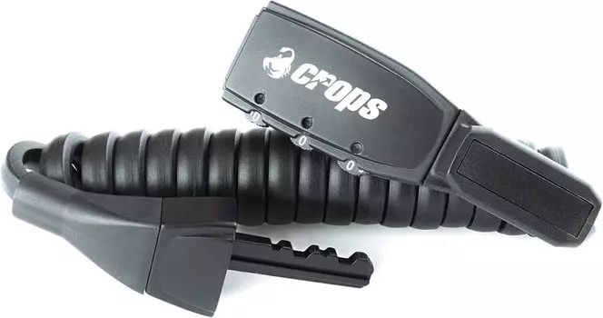 Crops Biro циферблат 1200 мм, фиксированный под седлом тип K3-BIRO 3-значный K3-BR120B (черный) чёрный