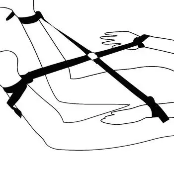 Крест Браслет на лодыжку SM Тренировочный реквизит Рабыня БДСМ Наручники Игрушки Пара Сексуальный Секс-продукт