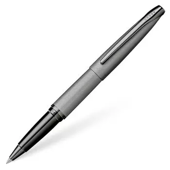CROSS ballpoint pen ATX titanium gray regular import product water-based N885-46