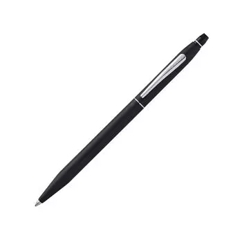 Cross Ballpoint Pen Click Satin Black Satin Black Blister Regular Imported Product Oil-based AT0622S-102