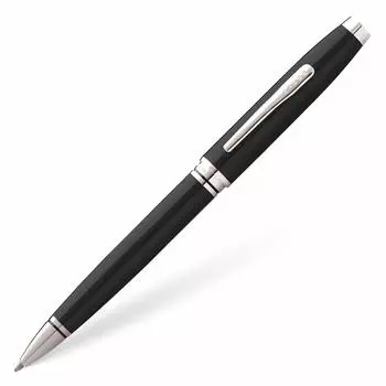 Cross Ballpoint Pen Coventry Black Lacquer Genuine Imported Product Oil-based AT0662-6