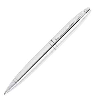 CROSS ballpoint pen flounder pure chrome regular import product oil-based NAT0112-1
