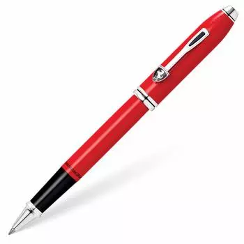 Cross Ballpoint Pen Water Based Townsend for Scuderia Ferrari Glossy Rosso Corsa Regular Import Product FR0045-57