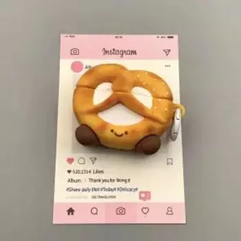 Cross-Border Huawei Freebuds Clip Protective Case 4/4E/5/6i/SE2 Earphone Case Pro3 Huawei Freebuds 4i Cut Out bread with Hook