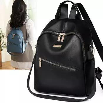 Cross Border Новинка 2024 года, корейская версия, женский рюкзак Oxford, модный и простой городской рюкзак для поездок на работу и обратно