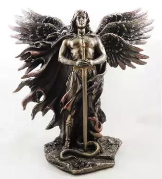 Cross-Border Resin Craft Garden Statues – Creative Faith-Themed Small Ornaments