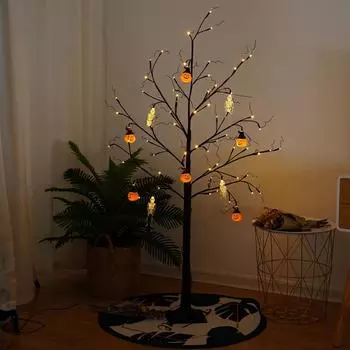 Cross-BorderLedTree лампа Хэллоуин призрак фестиваль тыква череп рамка двор уличное украшение комнаты моделирование декоративное 31V