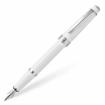 CROSS Cross Bailey Light White Fountain Pen F NAT0746-2FS