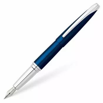 CROSS Mechanical Pencil Fountain Pen M Medium Point ATXM Translucent Blue Lacquer Genuine Imported Product 886-37