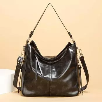 Crossbody Bag Fashionable Soft Leather Large-capacity Women s Bag Tote Bag Single-shoulder Bag
