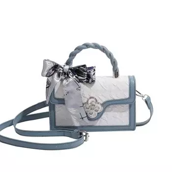 Crossbody Bag Female Texture Niche Design Small Square Bag Fashion All Popular Work Commute Crossbody Bag