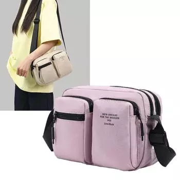 Сумка через плечо, большая вместимость, женская легкая сумка через плечо, маленькая сумка синий