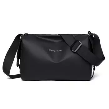 Crossbody Bag Men s Shoulder Bag Waterproof Commuter Bag чёрный