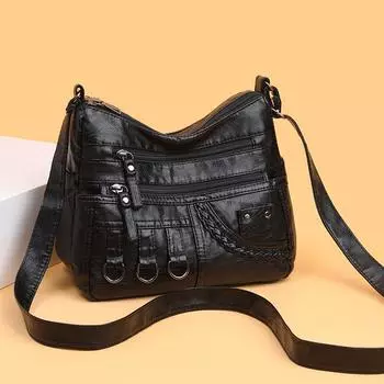 Crossbody Bag, Stylish and Versatile Women s Bag Casual Large-capacity Bag for Middle-aged and Elderly Mothers