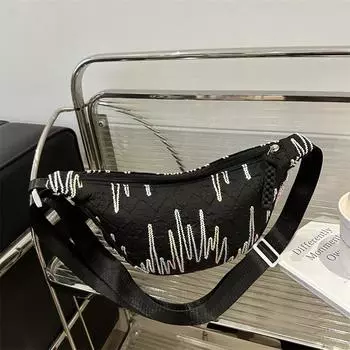 Crossbody bag women s 2025 new fashion super fire day girl small bag summer shoulder dumpling bag розовый