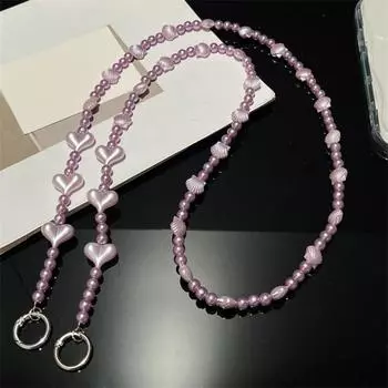 Crossbody Mobile Phone Chain Long Cellphone Lanyard Long Crossbody Phone Chain Girls