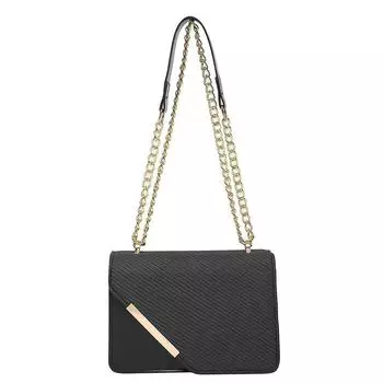 Crossbody Shoulder Fashion Bag With Chain Shoulder Strap For Urban Looks Casual