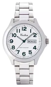 [Croton] Часы Croton Day Date 3 Hand RT-179M-05 мужские серебряные