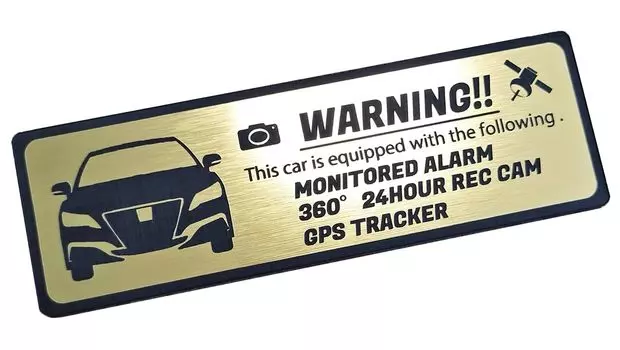 Crown 220 Series Toyota Security Sticker Car Security Luxury Car VIP 24-часовой мониторинг GPS-трекер Anti-Theft (Золото)