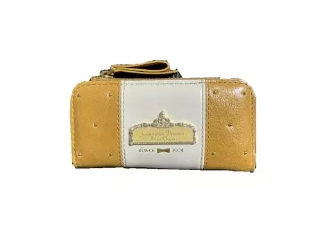 Crown Motif Triple Key Case with Coin Purse Camel [Samantha Thavasa]