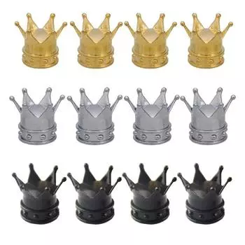 Crown Styling Колпачок вентиля автомобильной шины Шток воздушного клапана Пылезащитный велосипедный пылезащитный чехол для обода шины Колпачки для украшения шин
